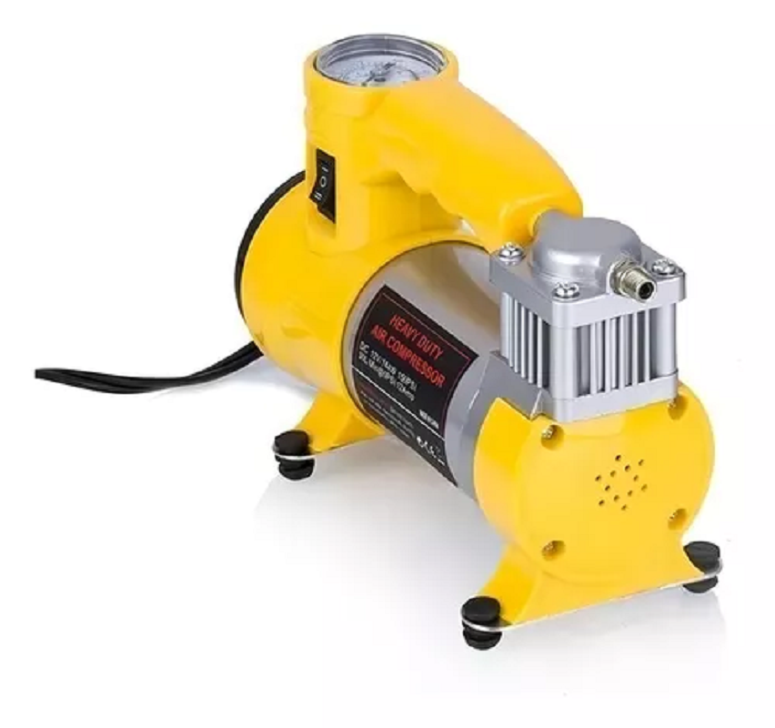 Miniatura 5 de Compresor Inflador Aire Amarillo